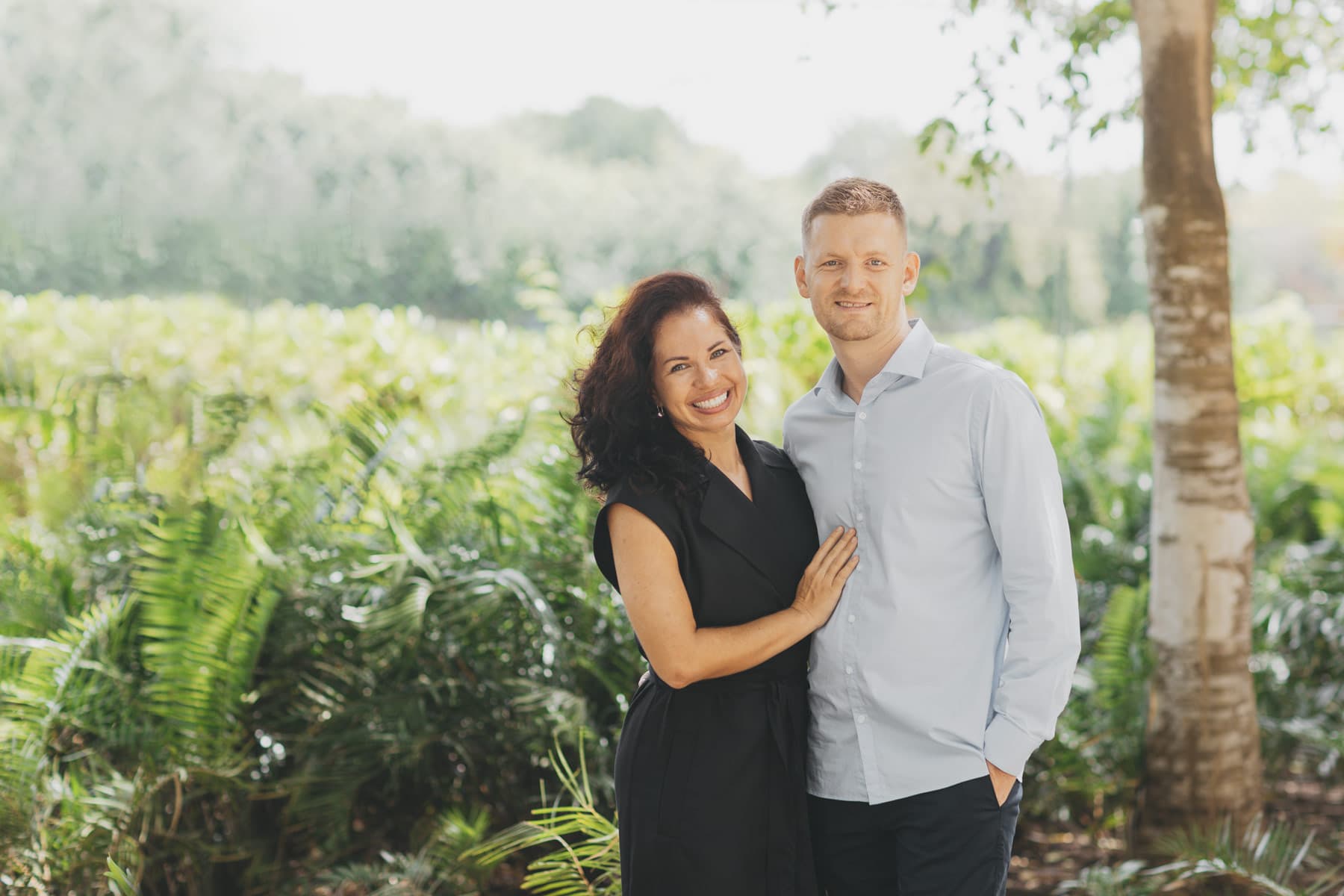 EventLive founders Julia Eskin and Mark Sergienko