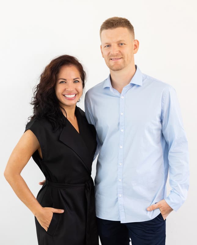 Julia Eskin y Mark Sergienko, fundadores de EventLive