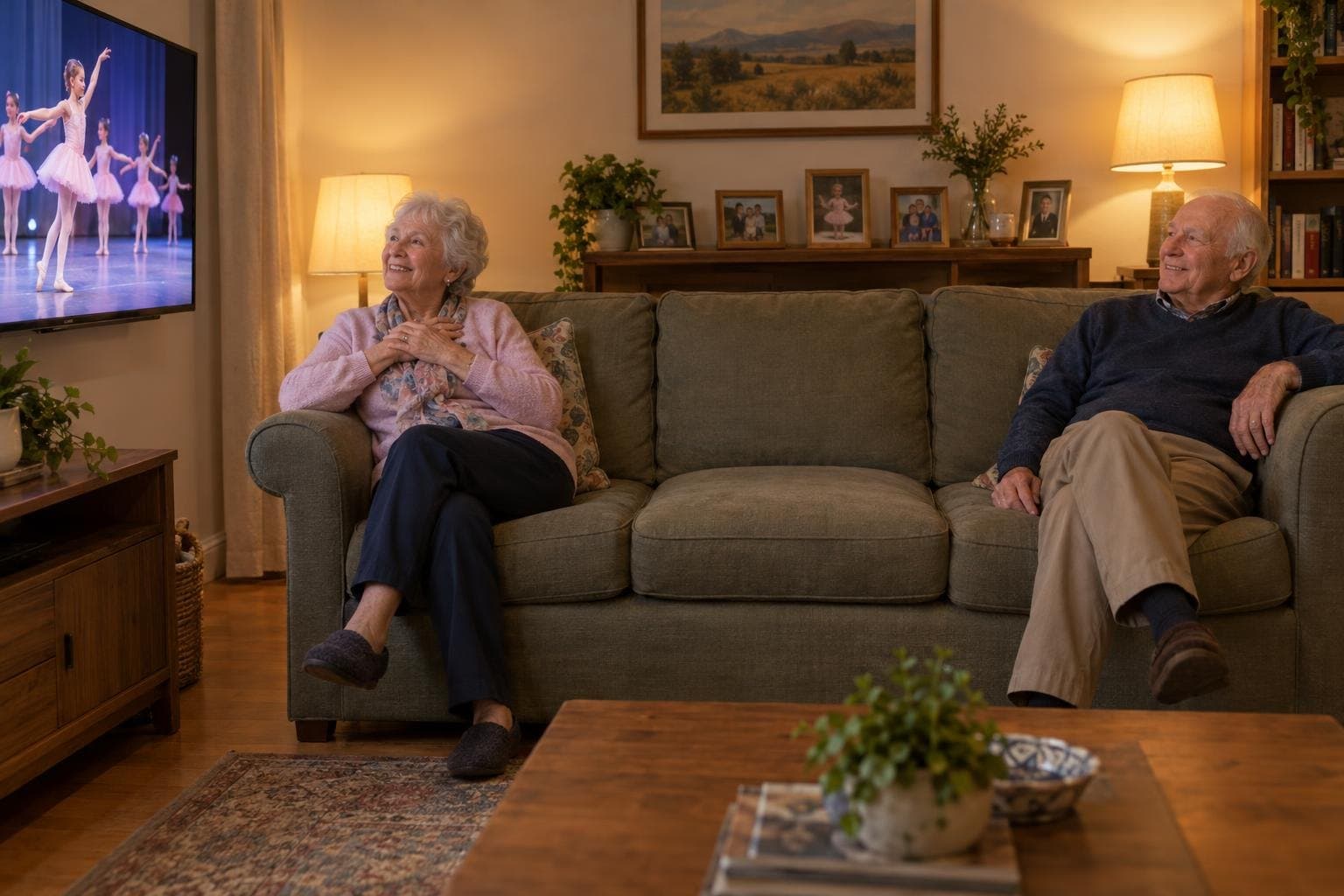 Grandparents Watch Without Tech Help