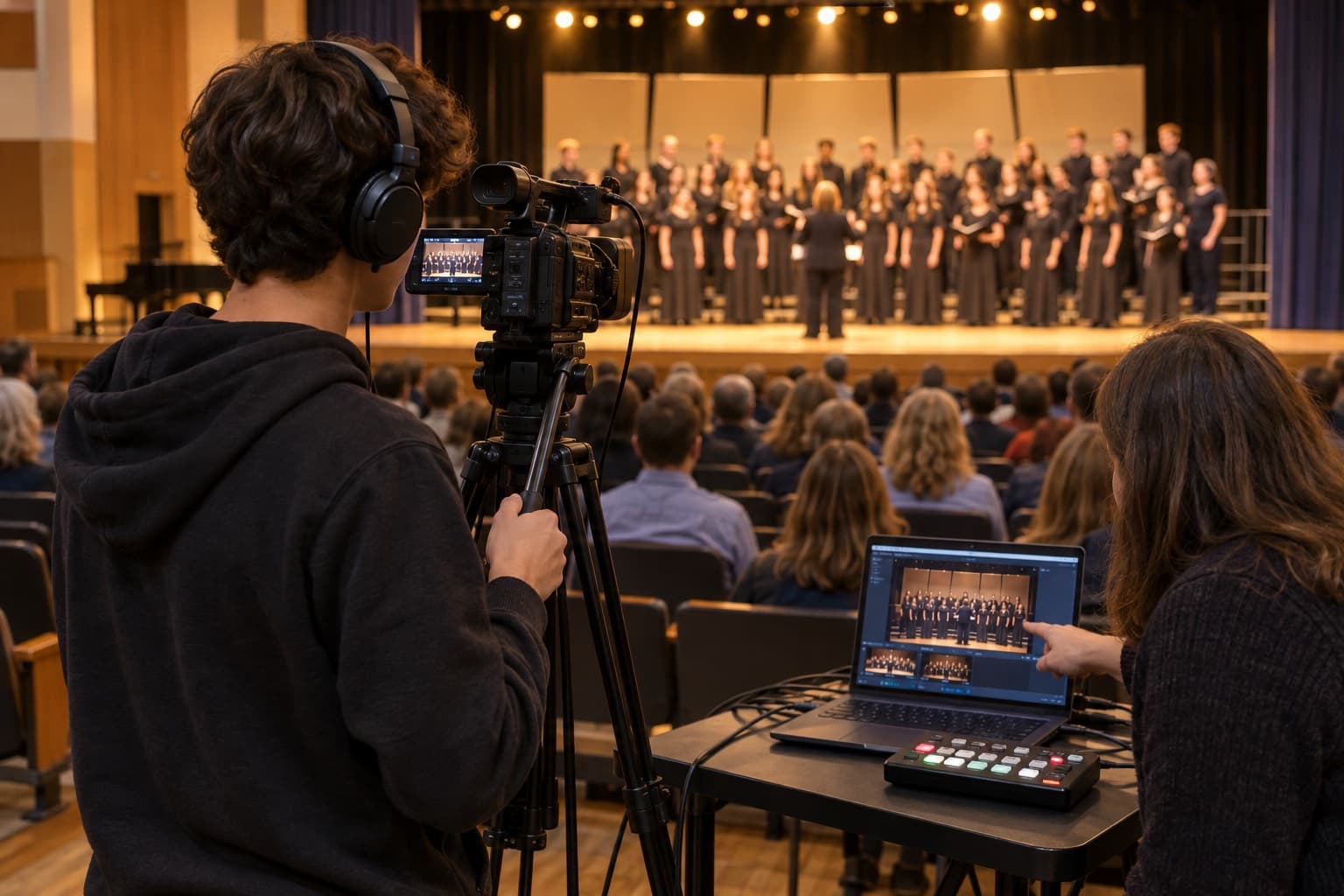 El teléfono que ya tienes o tu equipo audiovisual