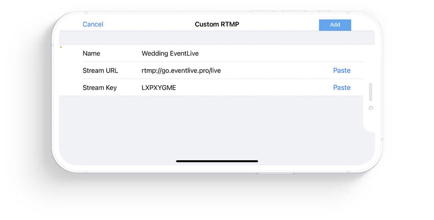 When using a Mevo Start camera, choose RTMP as your Destination and select "New RTMP". Copy and paste the Stream URL and…