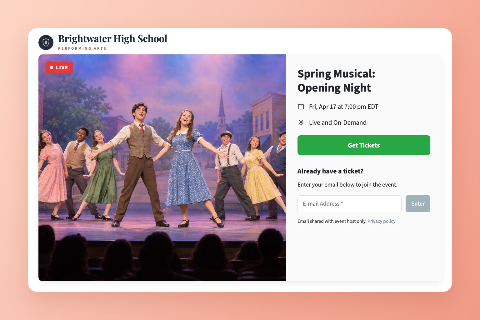 Live Streaming for Schools
