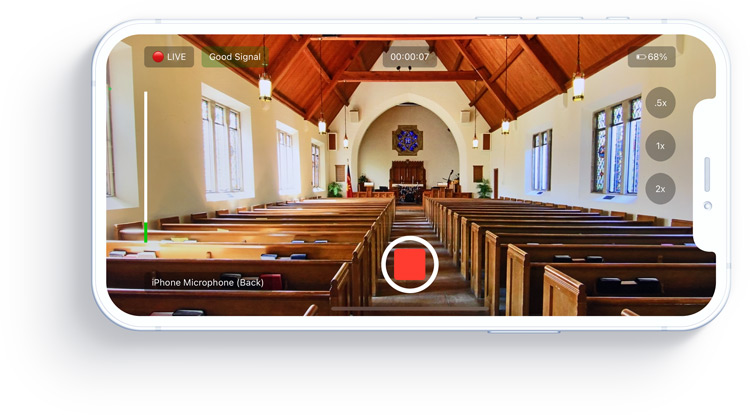 live streaming for churches