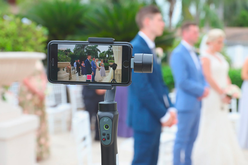 wedding ceremony live stream