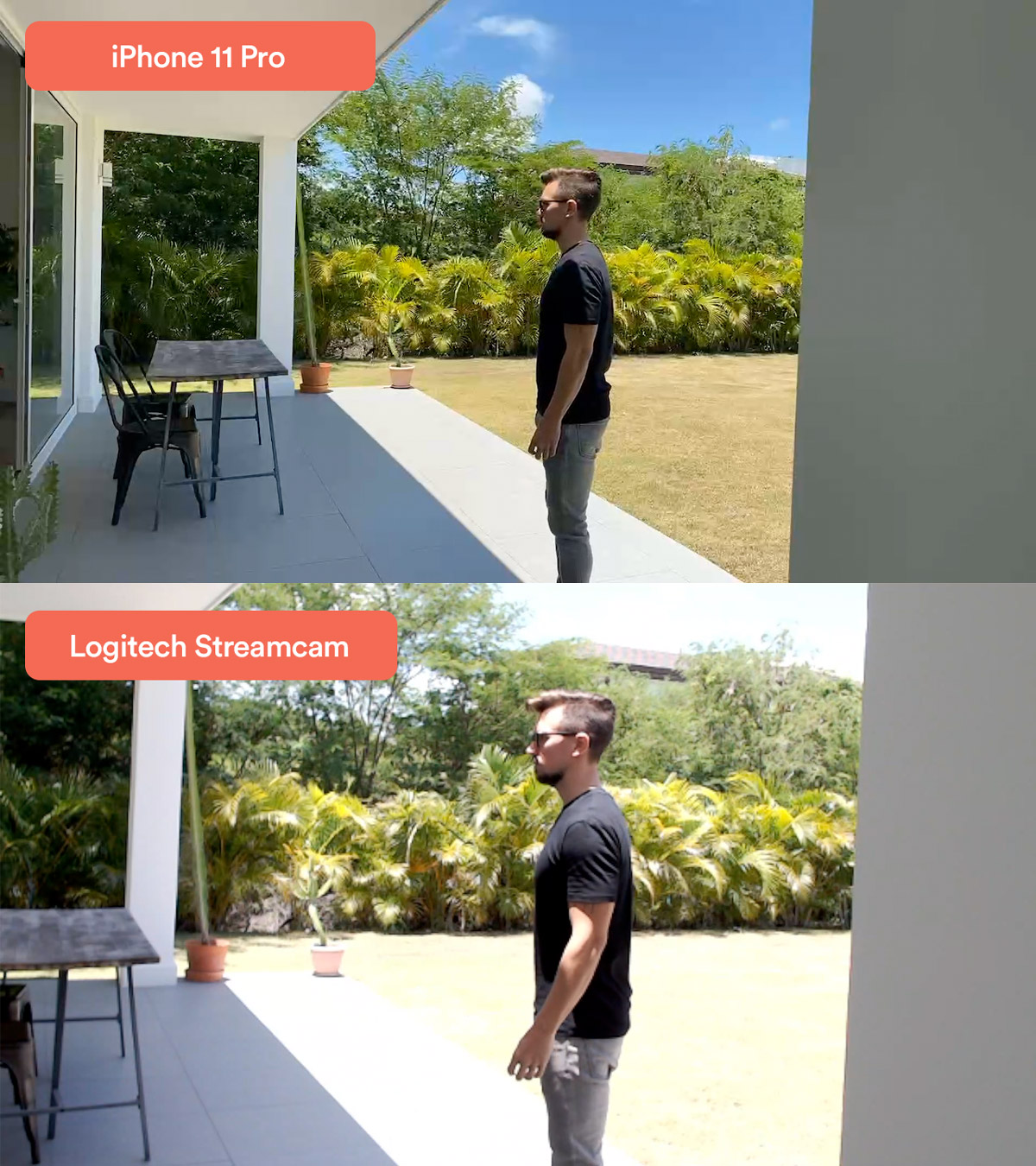 iphone vs webcam for live streaming