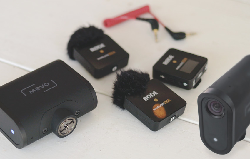 two mevo start live streaming kit