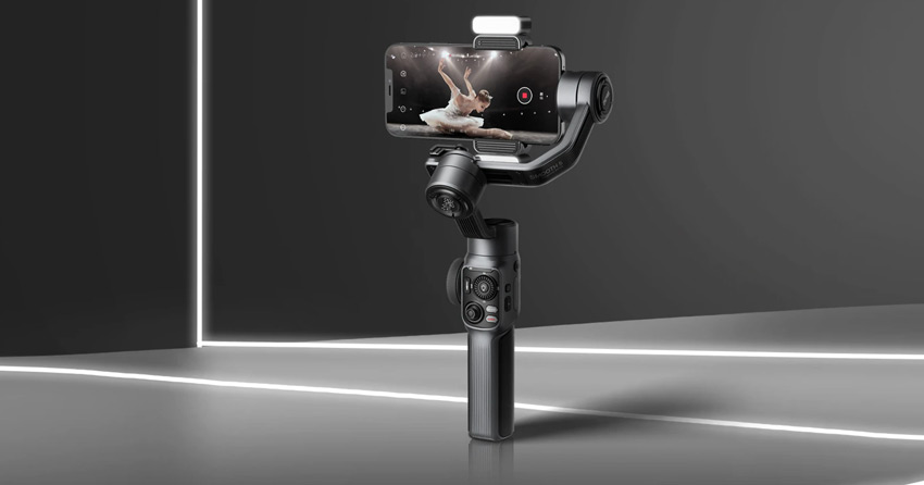 gimbal for smartphone setup
