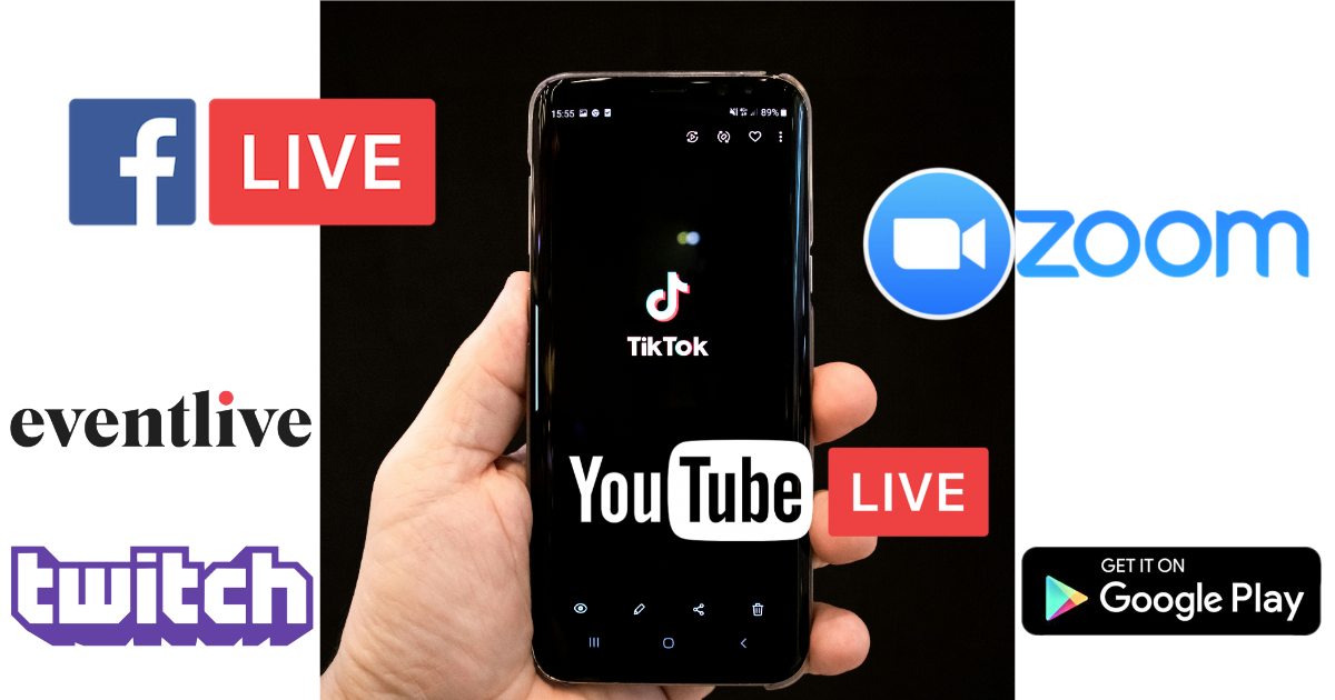 Live Streaming apps for Android - EventLive