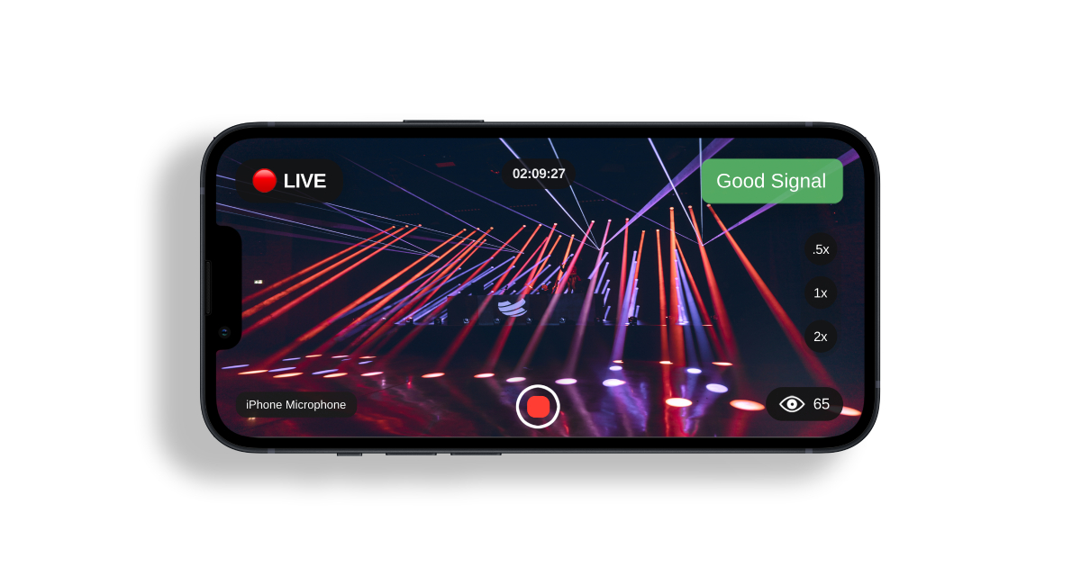 Live Stream Options - EventLive